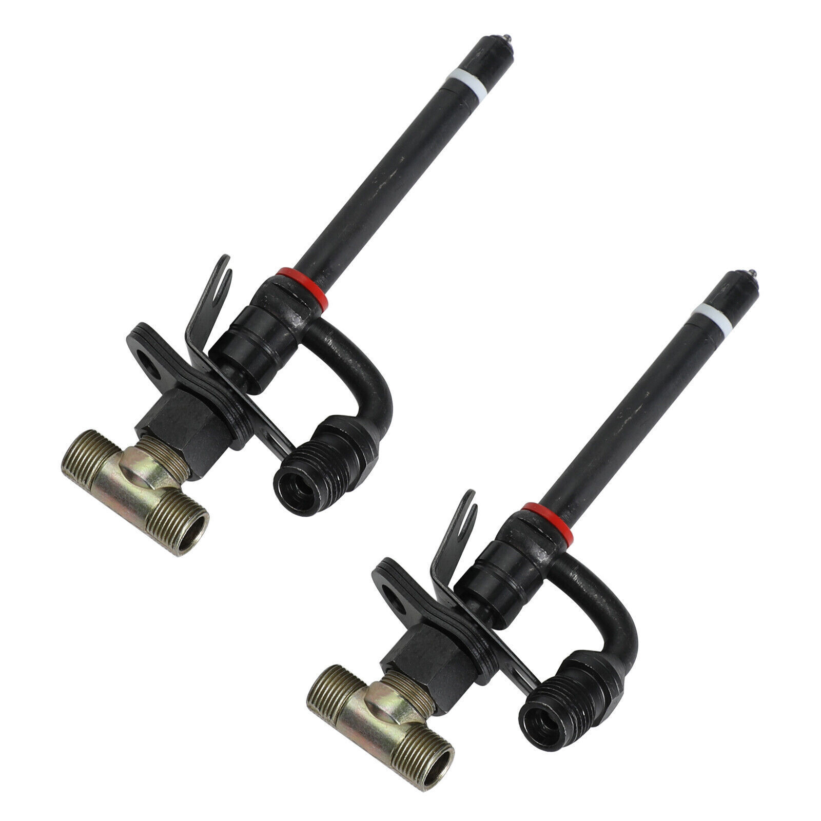 2Pcs Fuel Injector 28485 RE38087 Re36939 Fit For John Deere 3029D 4039D 4045D