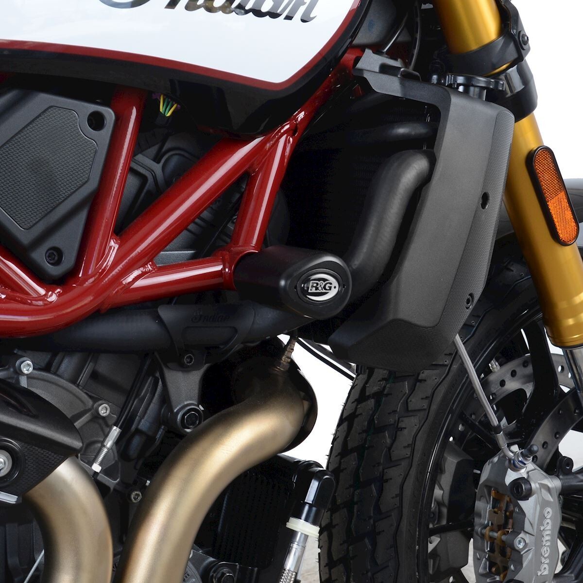 Indian Motorcycles FTR1200 & FTR1200S 2019-2023 R&G racing aero crash protectors