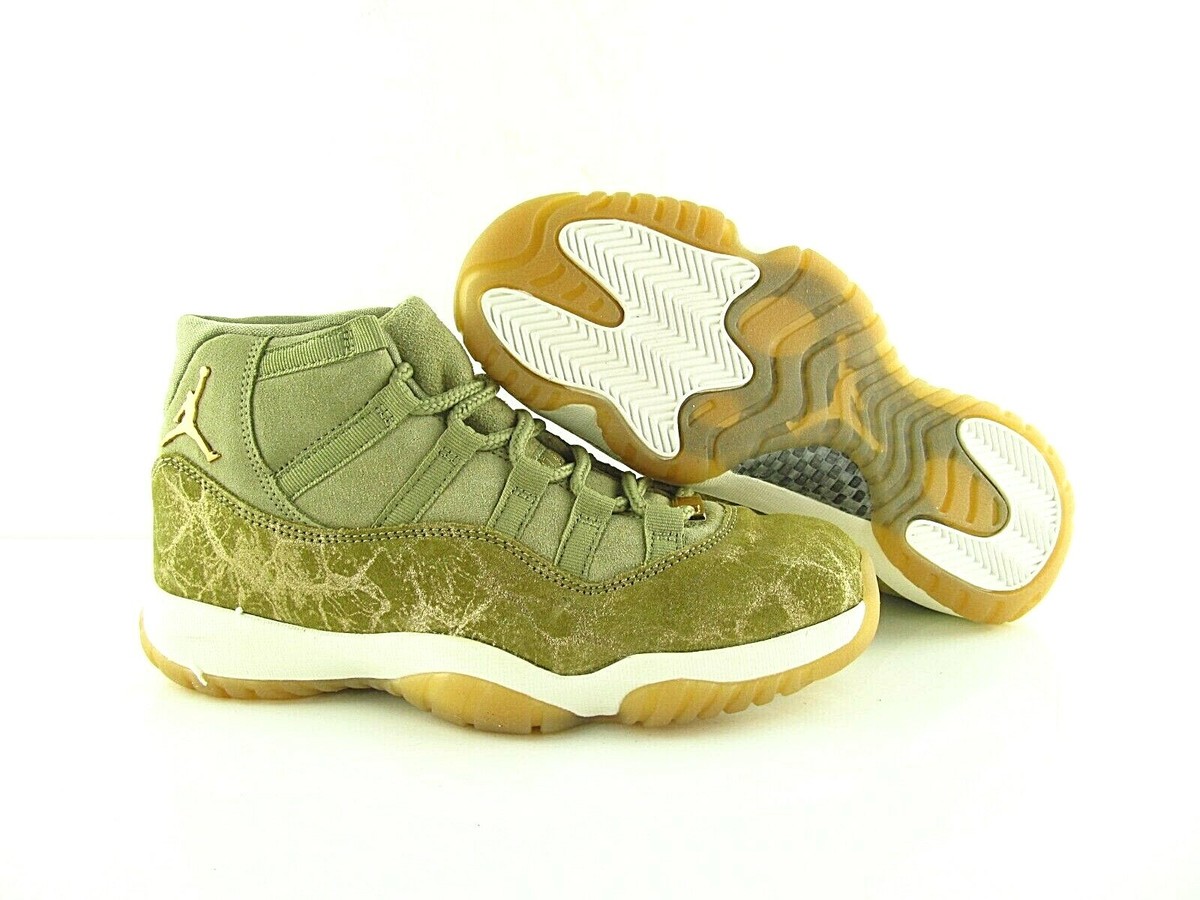 Nike Wmns Air Jordan 11 Retro Neutral Olive AR0715 200 UK_5