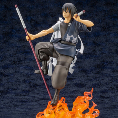 ARTFX J 1:8 Fire Force Shinmon Benimaru PVC Figure Garage Kit
