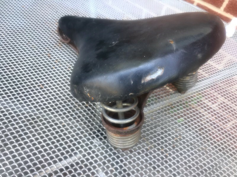 Vintage bicycle seat eBay