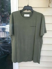 $29 abercrombie fitch SOFT A&F TEE GREEN SHORT SLEEVE SIZE L XL