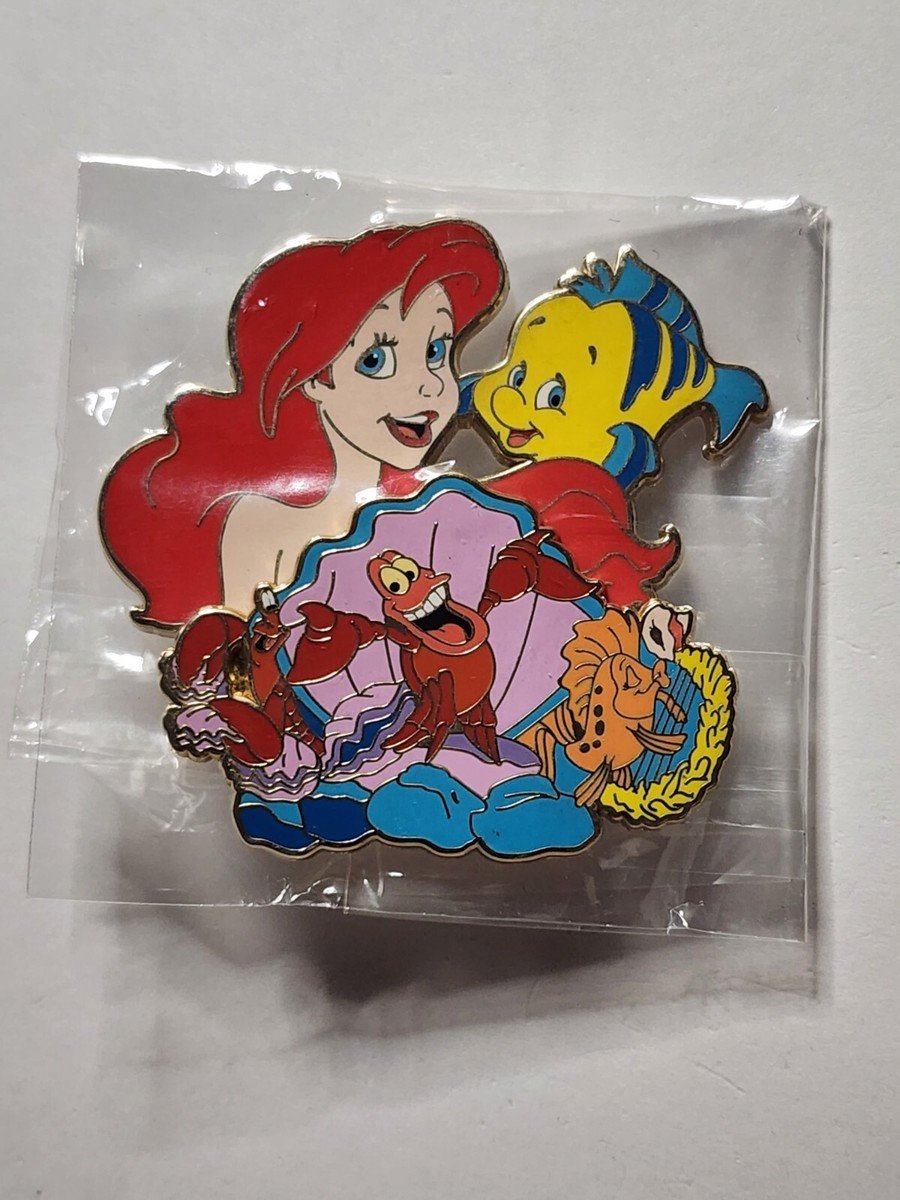 【LE400】リトルマーメイド フランダー ピンバッジ PTD LE400】リトルマーメイド フランダー ピンバッジ PTD