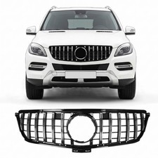 Frontgrill Chrom passend für Mercedes ML-Klasse W166 2011-2015 Frontgrill Chrom passend für Mercedes ML-Klasse W166 2011-2015