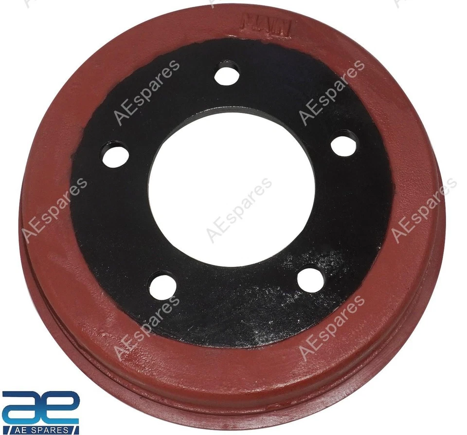 Brake Drum 9" & Lug Nuts For Willys MB GPW CJ2A CJ3A CJ3B CJ5 1941-71 Diesel GEc - Image 3 of 4