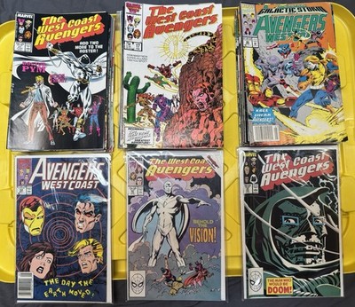 West Coast Avengers (HUGE Lot of 68 Different Books) 1985-1993   Keys
