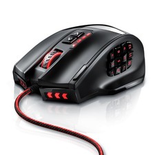 Titanwolf Gauntlet Gaming Maus, USB, Kabelgeb...
