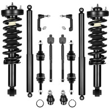 4WD Front Rear Struts & Spring Sway Bar Links Tie Rod for 2009-2013 Ford F-150