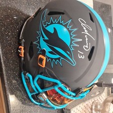 Miami Dolphins Dan Marino Signed Football Helmet JSA Authenticated