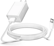 10Ft Power Adapter Wall Charger for Simplisafe Indoor Camera, Blink Mini Camera,