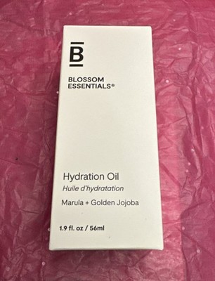 Blossom Essentials Hydration Oil With Marula And Golden Jojoba Oils New In Box