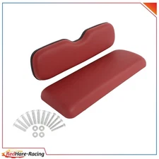 Wine Rear Golf Cart Cushion Set Fit For E-Z-GO ST Sport Valor Models NEW