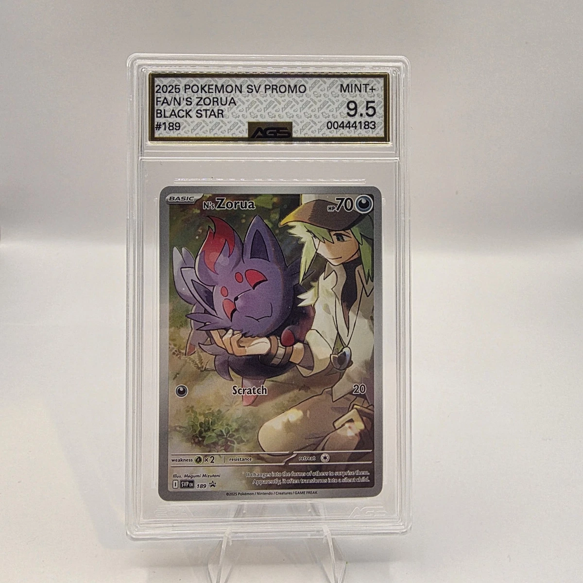 【PSA10】ゾロア 116 セブンイレブン プロモ ZORUA PROMO PSA 10 N'S ZORUA SVP EN-SV BLACK STAR PROMO #189 2025 POKEMON | eBay
