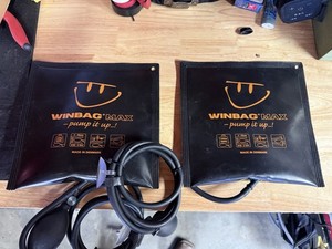 Pair Of WINBAG Max Air Wedge Lifting Tools New, Never Used