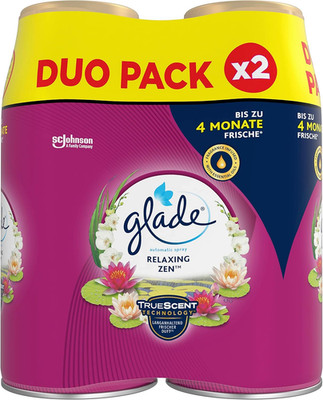 Glade (Brise) Automatic Spray Nachfüller, Raumduft, Relaxing Zen, 2Er Pack (2 X 