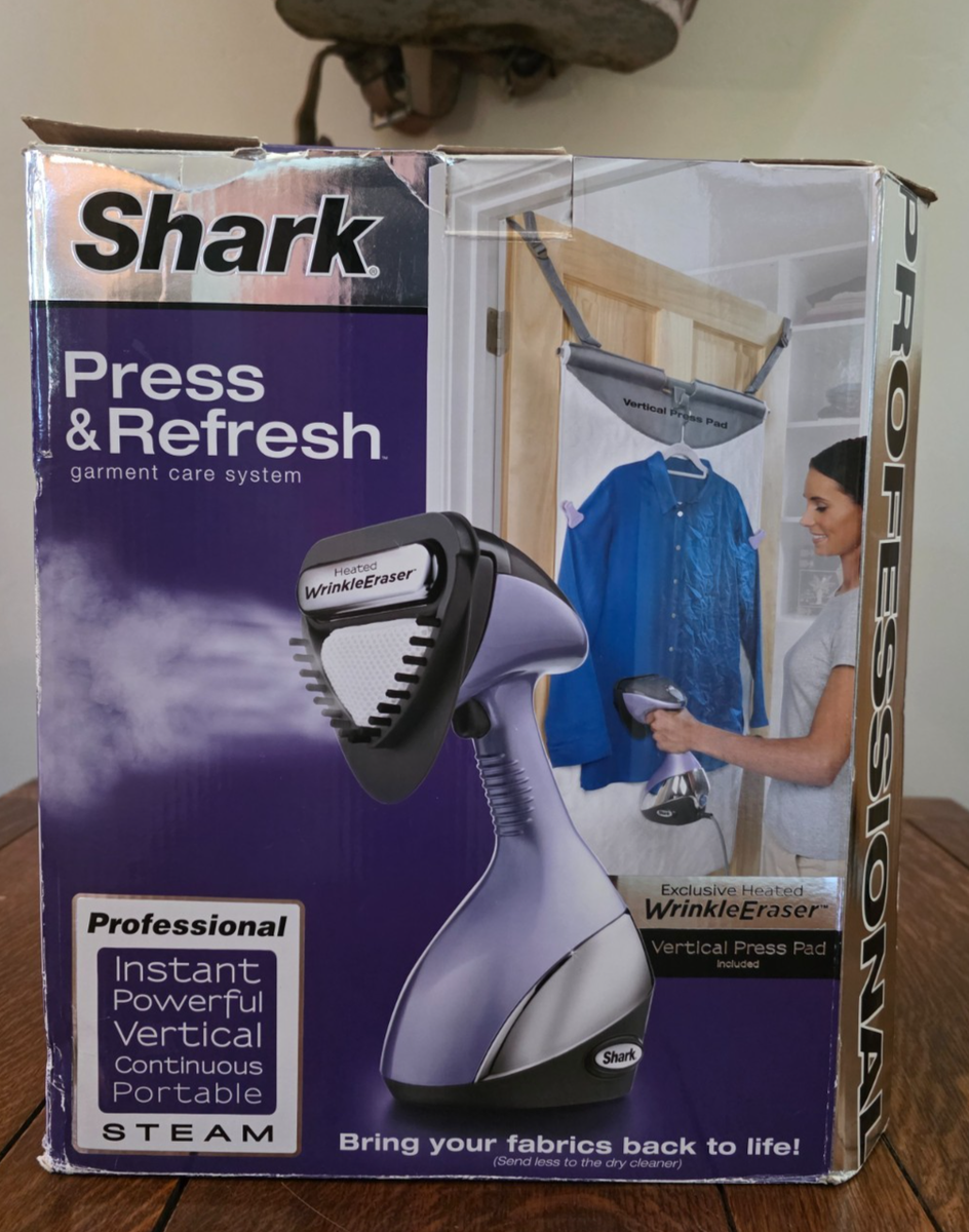 シャークスチームプレス Shark Press and Refresh Garment Steamer Wrinkle Eraser Steam