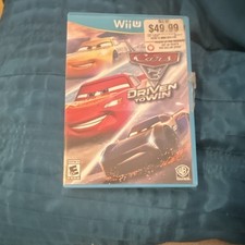 WB Games Cars 3: Driven to Win (Nintendo Wii U) Racing Car Racing E Manual