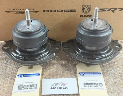 2011-2026 DODGE DURANGO JEEP GRAND CHEROKEE 3.6L L&R ENGINE MOUNTS SET OEM MOPAR - Image 1 of 4