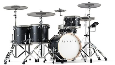 Efnote 5X Set Schlagzeug Mesh Head Digital Pads Pad Kit Drumset Hihat Holzkessel