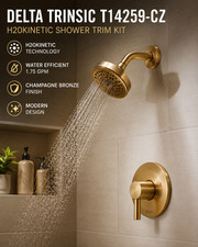Delta Trinsic Monitor 14 Series Shower Trim - Champagne Bronze T14259-CZ