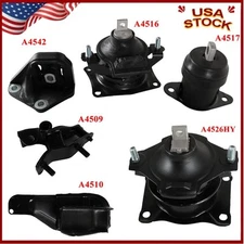 Engine Motor and Transmission Mount 6PCS for Honda Accord 2.4L 2003-2007 Auto