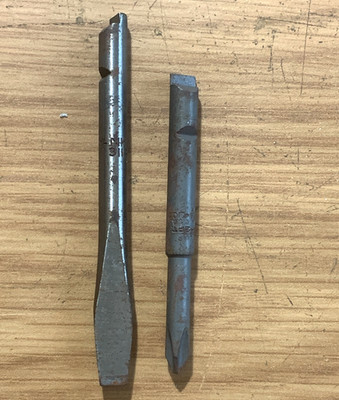 Vintage Yankee 3112 Flat & Stanley 312S - 2 pt Phillips screwdriver Brace bits 2