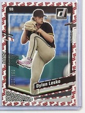 2022 Panini Donruss #143 One Hundred 100 Variation Dylan Lesko /100