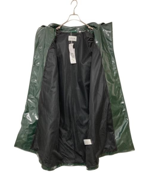 Tailored Vinyl Trench Coat Classic Waterproof Outerwear thumbnail 3