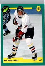 1991 Classic Draft Picks French #21 Rene Corbet