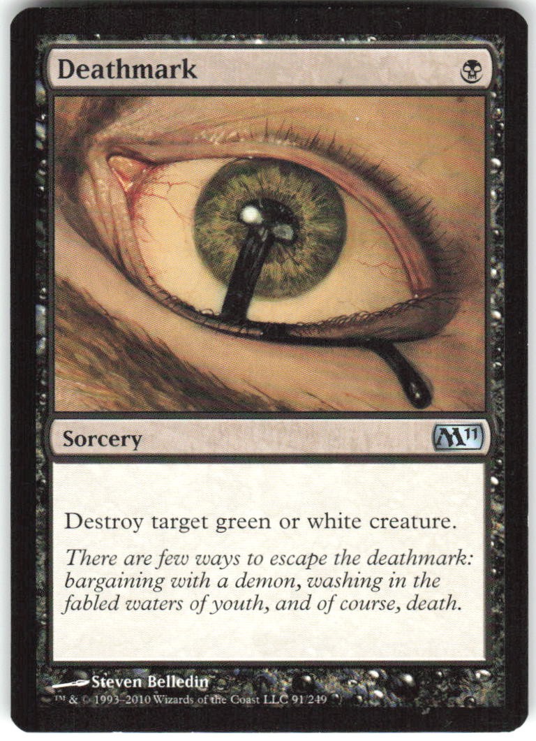 Deathmark 91 Magic 2011 (M11) Magic: The Gathering LP