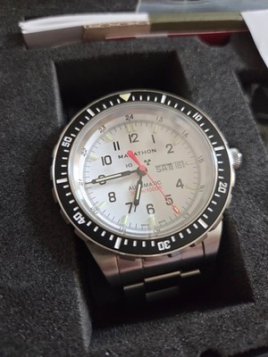 Marathon Arctic JDD Automatic 46mm Steel Divers Watch WW194021 BoxPapersServiced