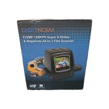 digitnow! 22mp All In 1 Film Scanner LED Illuminated Slide Viewer 