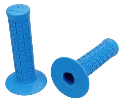 AME old school BMX bicycle grips - TRI - MAUI BLUE