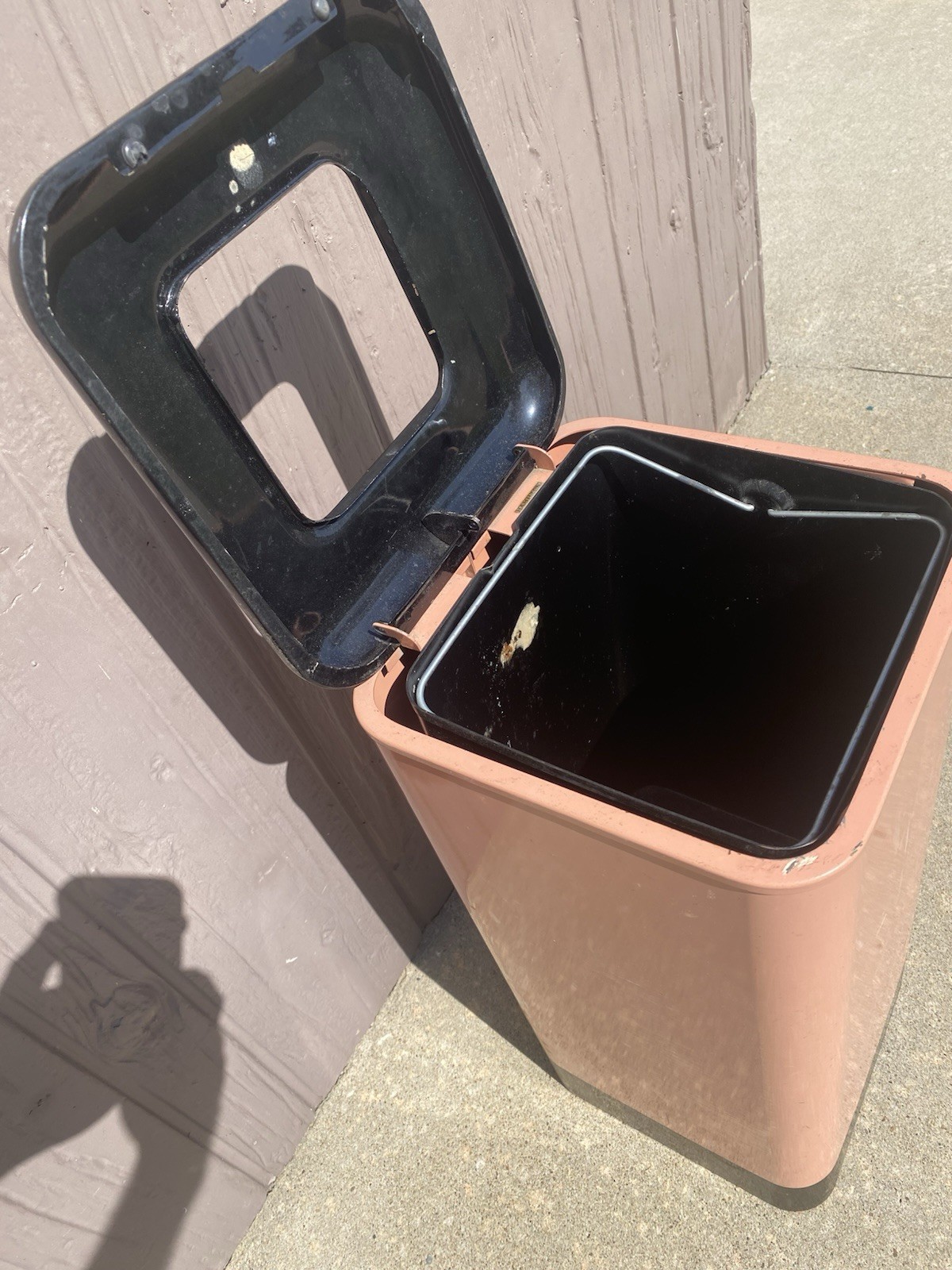1940s Art Deco medical office trashcan