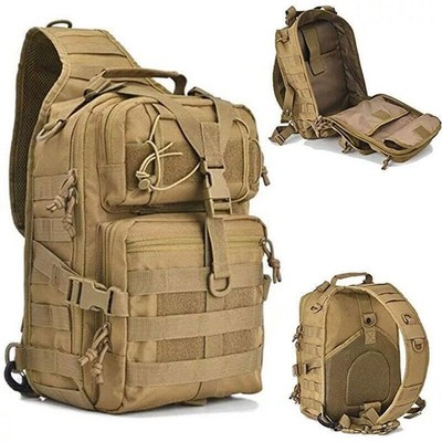 20L Taktischer Sling Rucksack Molle Wasserdichte Rucksack Umhängetasche Outdoor