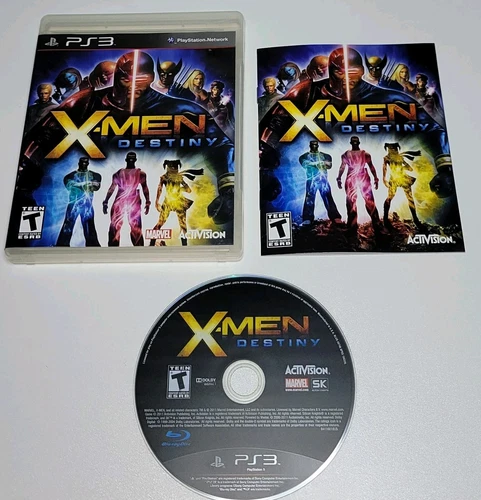 X-Men: Destiny (Sony PlayStation 3, 2011) CIB
