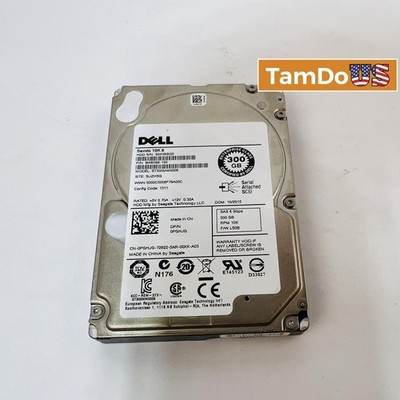 Dell 300GB 2.5'' SAS HDD 10K RPM ST300MM0006 Internal Hard Drive