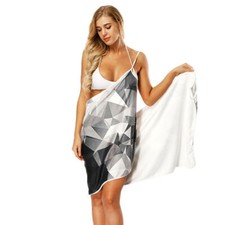 Microfiber Sand Free Beach Towel Rap Woman's Body Towel Super Absorbent No Sand.
