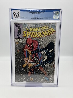 The Amazing Spider-Man No. 258 CGC 9.2 KEY black Suit Revealed As Alien Symbiot