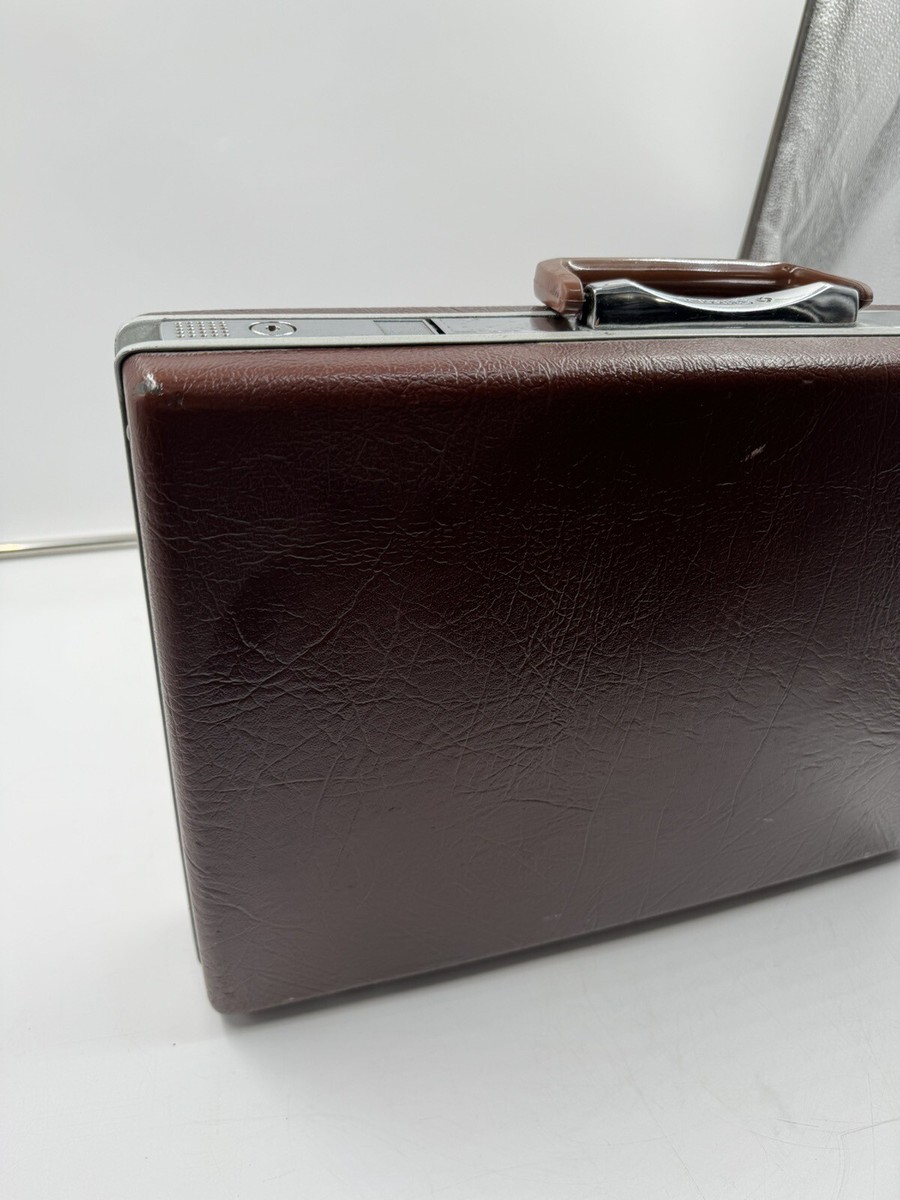 Vintage Samsonite Classic IV Brown Hard Shell Attache Brief Case  display picture 1