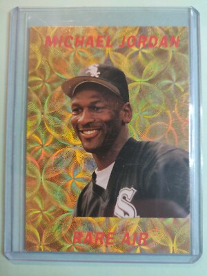 Michael Jordan Chicago Bulls Rare Air Gold Prism Oddball Michael Jordan Chicago Bulls Rare Air Gold Prism Oddball