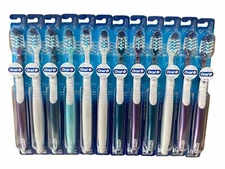 12 Pack Oral-B Cross Action All in One SOFT Manual Toothbrush | FREE SHIPPING