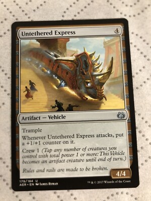 Magic: The Gathering - Untethered Express (179/184) - Aether Revolt Card