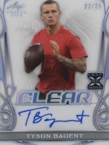 2023 Leaf Trinity Tyson Bagent #CA-TB2