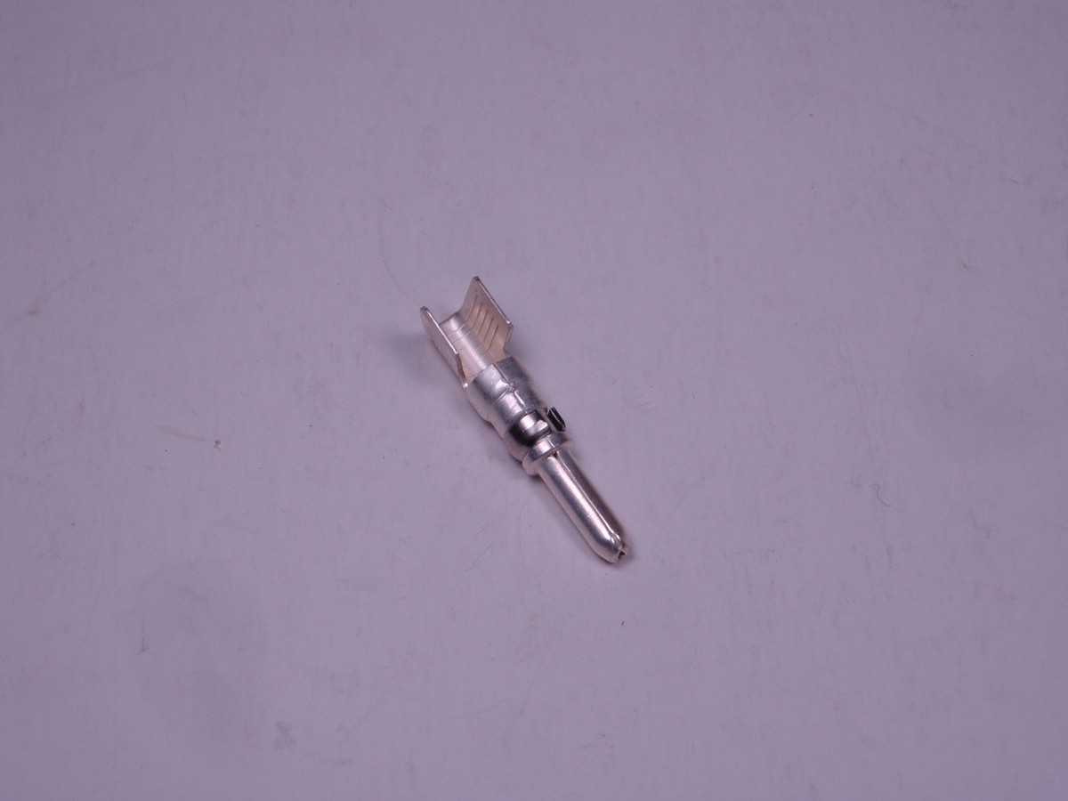 Lot of 4 213841-3 Tyco Male Pin Contact .125 Powerband Metrimate
