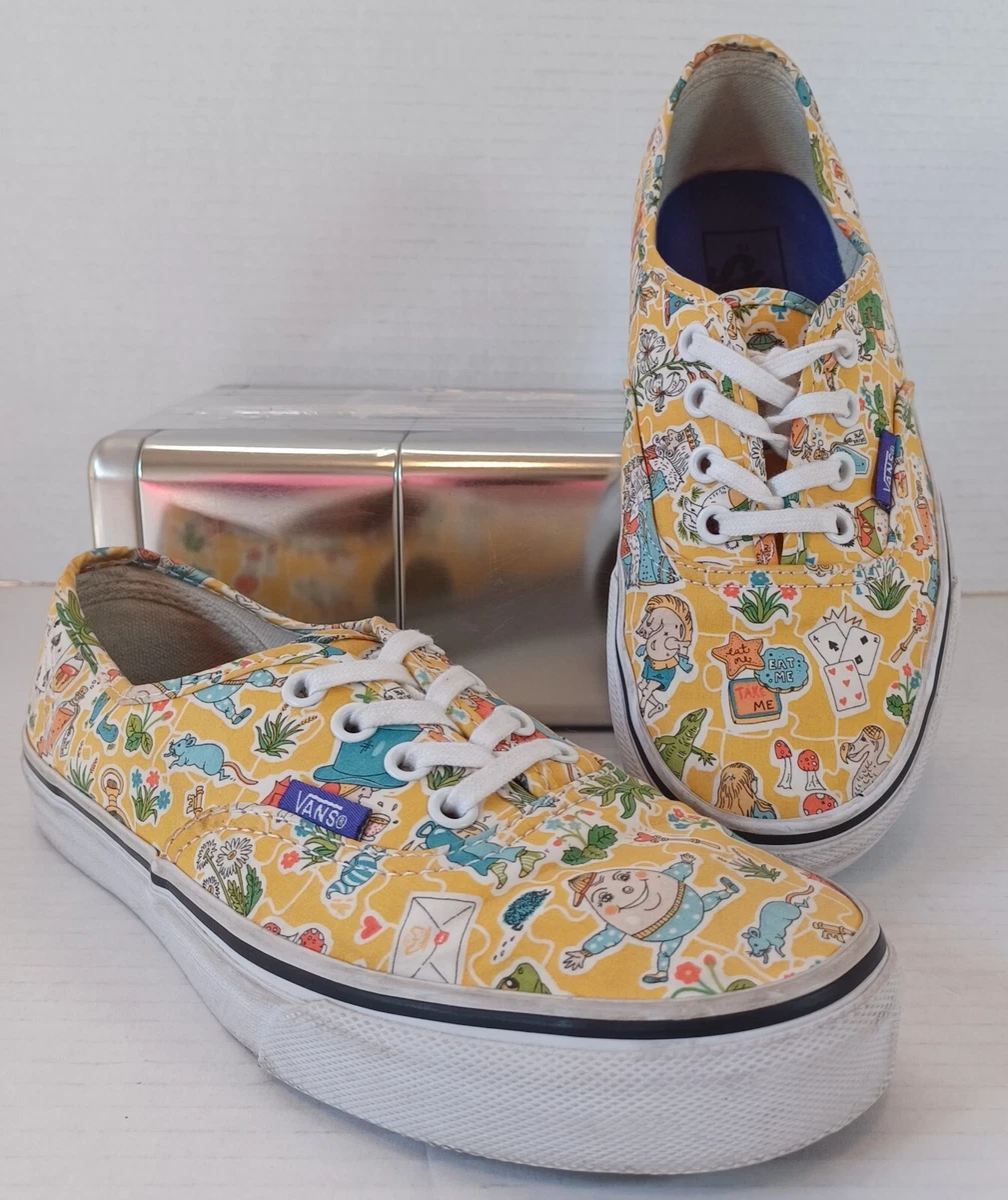 hoogtepunt Regelmatig schaduw Vans x Liberty of London, Alice in Wonderland Sneakers, Rare, Women&#039;s  Size 6.5 | eBay