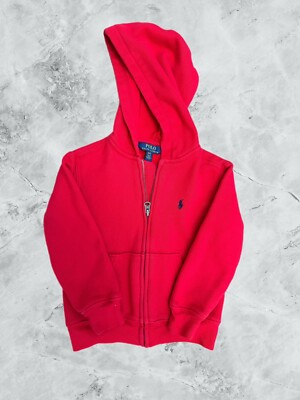 Polo Ralph Lauren Red Jacket Toddler Boys SIZE 4T Classic Solid