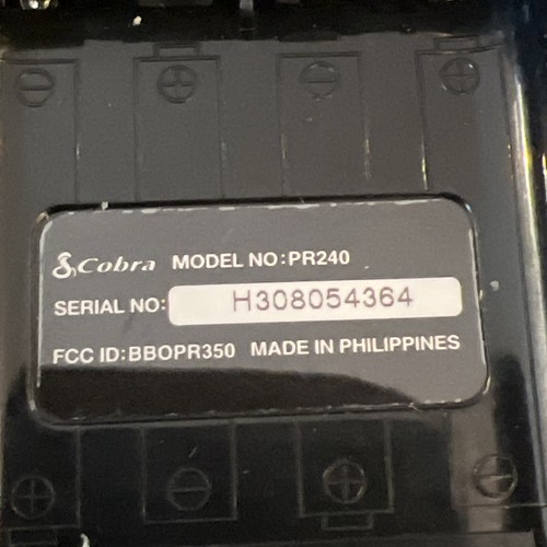 Cobra PR 240 5 Mile Range Two Way Radio Walkie Talkies MicroTalk Tested Work - Picture 9 of 10