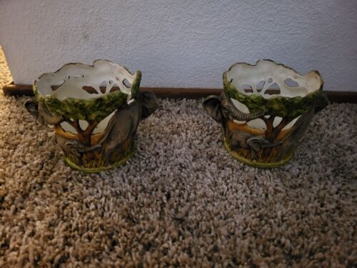 Ceramic Planter Pot Elephant Design - Bild 2 von 4