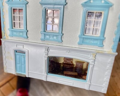 FALLER HO 2 grands maisons résidence garages village maquette montée
